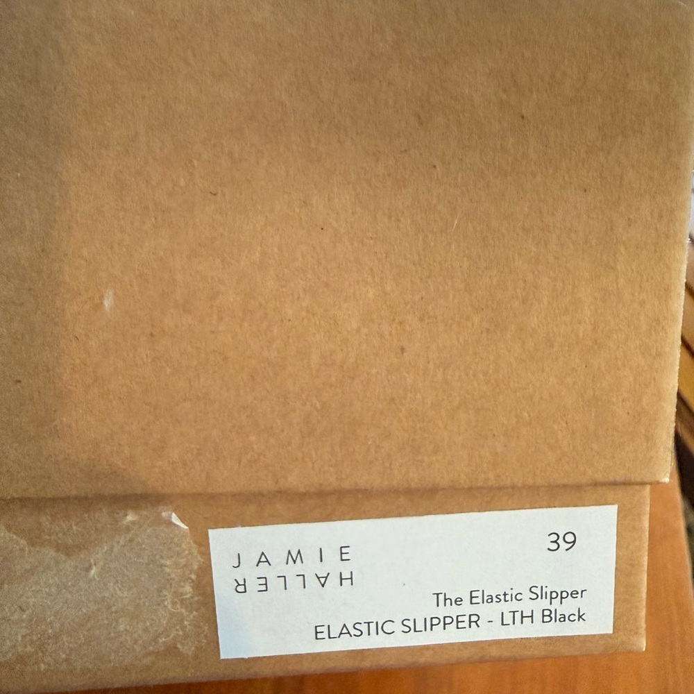 Jamie Haller Elastic Slipper — Black 39 - Picture 9 of 15